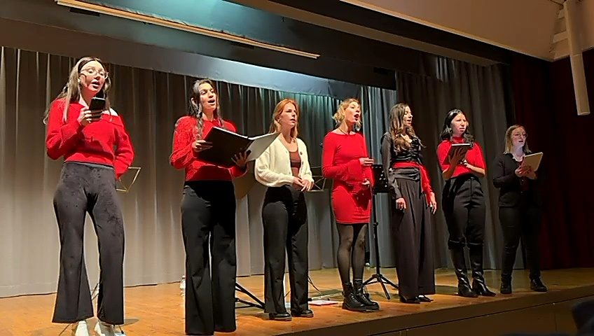 Der Chor Sonore beim Jahreskonzert